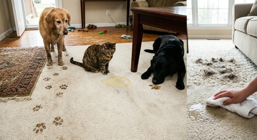 Why Pet Odors Sometimes Come Back?